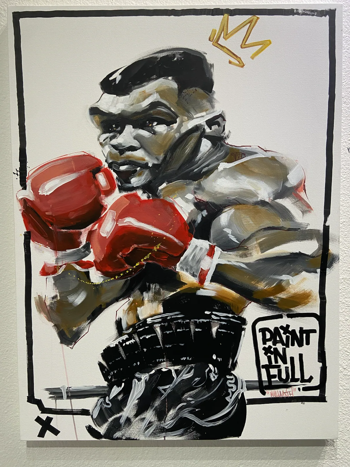 MAMMXTH boxer portrait artwork